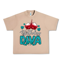 Burro birthday diva turquoise Urban Heavy Tee - MaliasSmallBusiness
