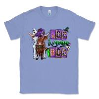 Colony Blue Moo I Mean Boo Classic Tee - CowhideDigitalArt
