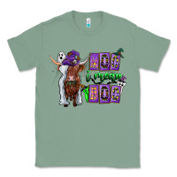 Sage Moo I Mean Boo Classic Tee - CowhideDigitalArt