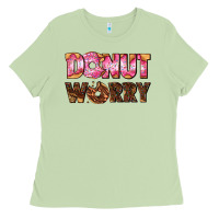 Matcha donut worry with donut Ladies Tee - AdoDesignShop
