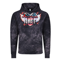 Cloud Black American junkie Vintage Hoodie - NancyCooperArtShop