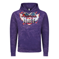 Cloud Purple American junkie Vintage Hoodie - NancyCooperArtShop
