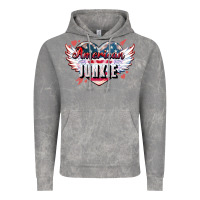Cloud Rock American junkie Vintage Hoodie - NancyCooperArtShop