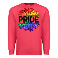 Cardinal hippie pride sunflowers Premium Sweatshirt - OliviaCreatesArt