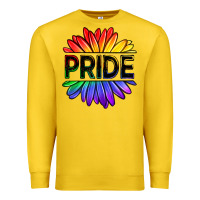 Lemon hippie pride sunflowers Premium Sweatshirt - OliviaCreatesArt