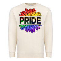Sandshell hippie pride sunflowers Premium Sweatshirt - OliviaCreatesArt