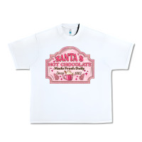 White santas hot chocolate Urban Heavy Tee - MaliasSmallBusiness