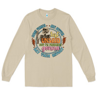 Mushroom some things are better left unsaid Long Sleeve Tee - Artiststas