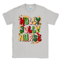 Moon Dust holly jolly nurse Classic Tee - MaliasSmallBusiness