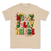 Mushroom holly jolly nurse Classic Tee - MaliasSmallBusiness
