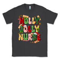 Smoke holly jolly nurse Classic Tee - MaliasSmallBusiness