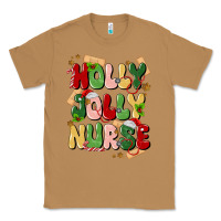 Toasted Coconut holly jolly nurse Classic Tee - MaliasSmallBusiness