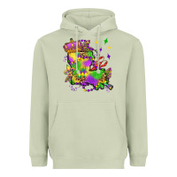 Matcha louisiana map mardi gras olivia Heavyweight Hoodie - OliviaCreatesArt