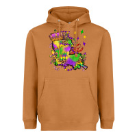 Meerkat louisiana map mardi gras olivia Heavyweight Hoodie - OliviaCreatesArt