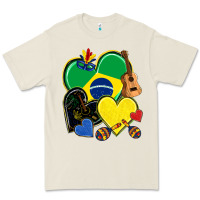 Bone brazil hearts Premium Tee - NancyCooperArtShop