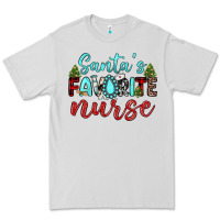 Dove Grey santa s favorite nurse Premium Tee - JahusDesignShop