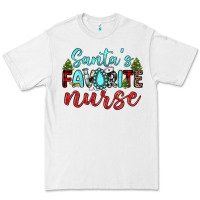 White santa s favorite nurse Premium Tee - JahusDesignShop