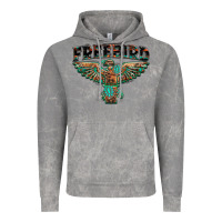 Cloud Rock aztec free bird Vintage Hoodie - NancyCooperArtShop