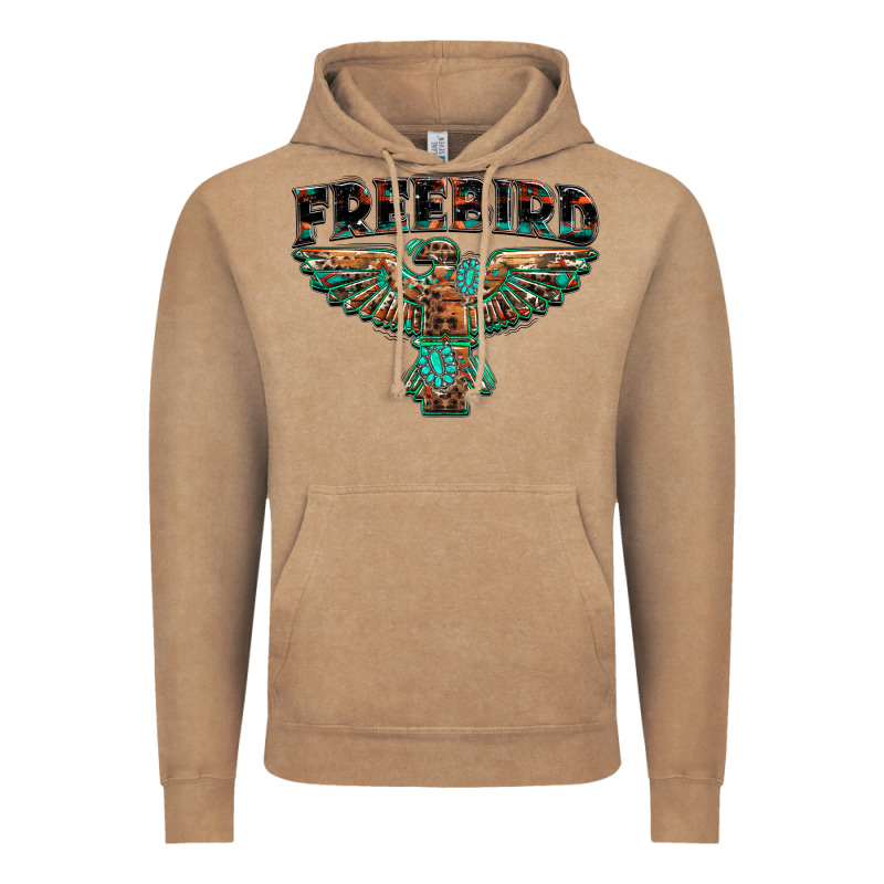 Aztec Free Bird Vintage Hoodie by NancyCooperArtShop | Teevron