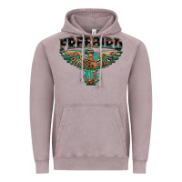 Vintage Zinc aztec free bird Vintage Hoodie - NancyCooperArtShop