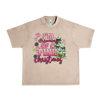 French Oak im dreaming of a pink christmas Urban Heavy Tee - MaliasSmallBusiness
