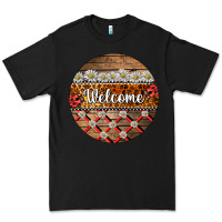 Black ladybug welcome ornament Premium Tee - BarkalooDesign