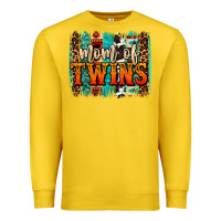 Lemon mom of twins western brushstroke Premium Sweatshirt - OliviaCreatesArt