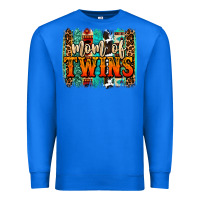 True Royal mom of twins western brushstroke Premium Sweatshirt - OliviaCreatesArt