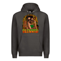 Smoke Black couple blessed Premium Hoodie - HowdyJamesFarm
