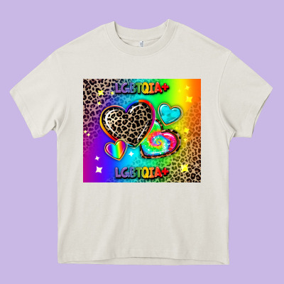 Lgbtq Pride Heavy Core Tee Designed By Adodesignshop