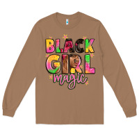 Toasted Coconut black girl magic Long Sleeve Tee - Artiststas