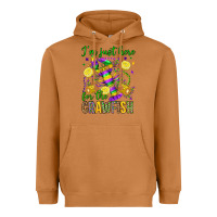 Meerkat ı'm just here for the crawfish olivia Heavyweight Hoodie - OliviaCreatesArt