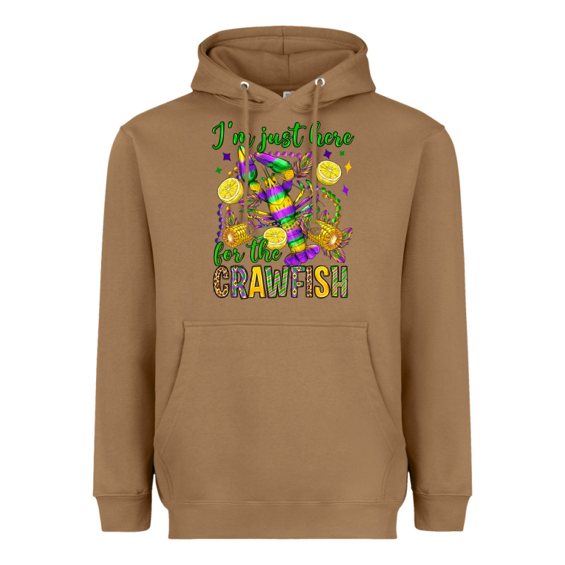 ı'm Just Here For The Crawfish Olivia Heavyweight Hoodie by OliviaCreatesArt | Teevron
