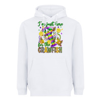 White ı'm just here for the crawfish olivia Heavyweight Hoodie - OliviaCreatesArt
