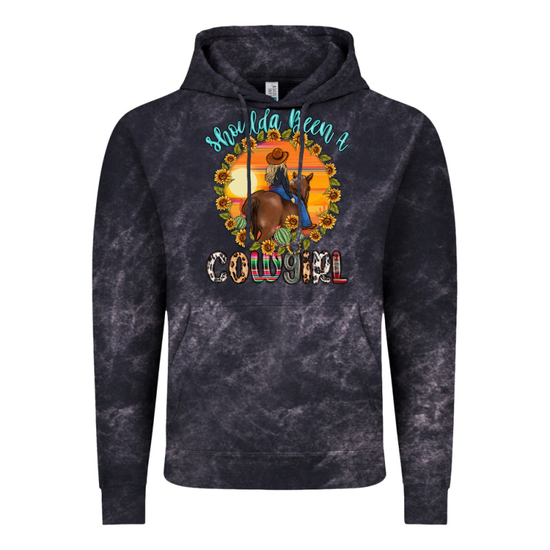 Shoulda Been A Cowgirl Vintage Hoodie by MaliasSmallBusiness | Teevron