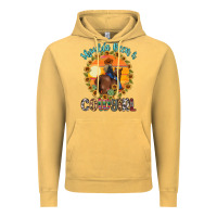 Vintage Mustard shoulda been a cowgirl Vintage Hoodie - MaliasSmallBusiness