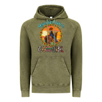 Vintage Olive shoulda been a cowgirl Vintage Hoodie - MaliasSmallBusiness