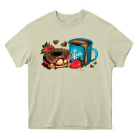 Mossy donut coffee strawberry Heavy Core Tee - AdoDesignShop