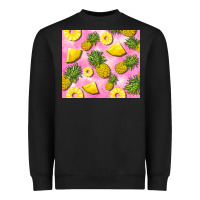 Black pink pineapple Heavyweight Sweatshirt - BarkalooDesign