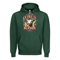 Sports Green Country Mama Zipper Hoodie - HowdyJamesFarm