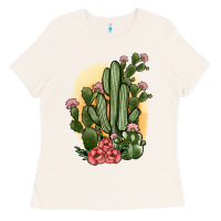Bone cactus Ladies Tee - JahusDesignShop