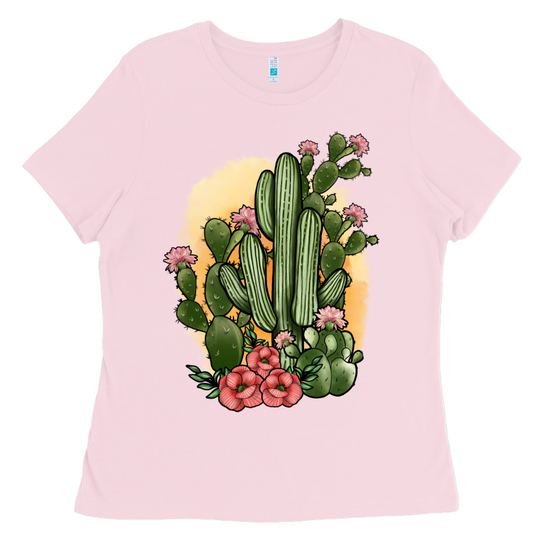 Cactus Ladies Tee by JahusDesignShop | Teevron