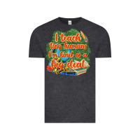 Vintage Black i teach tiny humans im kind of a big deal Vintage Tee - NancyCooperArtShop