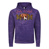 Cloud Purple Jack Russel Mom Vintage Hoodie - Jasminsmagicworld