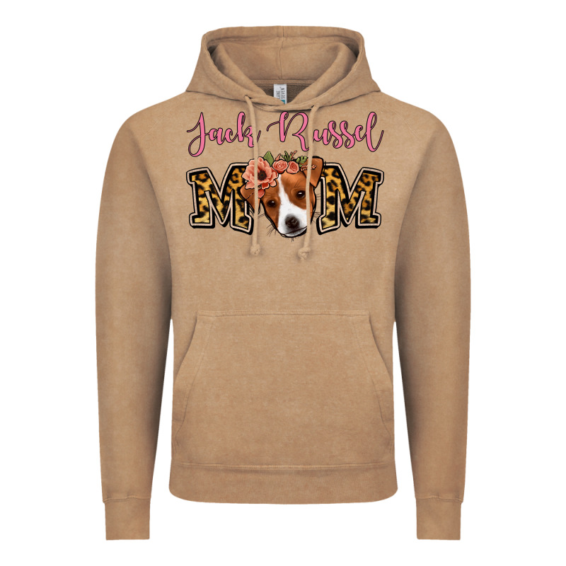 Jack Russel Mom Vintage Hoodie by Jasminsmagicworld | Teevron