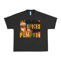 Pigment Black whatever spices your pumpkin Urban Heavy Tee - MaliasSmallBusiness