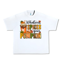 White whatever spices your pumpkin Urban Heavy Tee - MaliasSmallBusiness