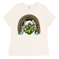 Bone cactus rainbow Ladies Tee - JahusDesignShop