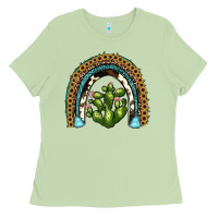 Matcha cactus rainbow Ladies Tee - JahusDesignShop