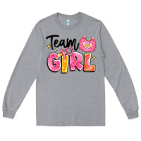 Heather Grey team girl Long Sleeve Tee - Artiststas